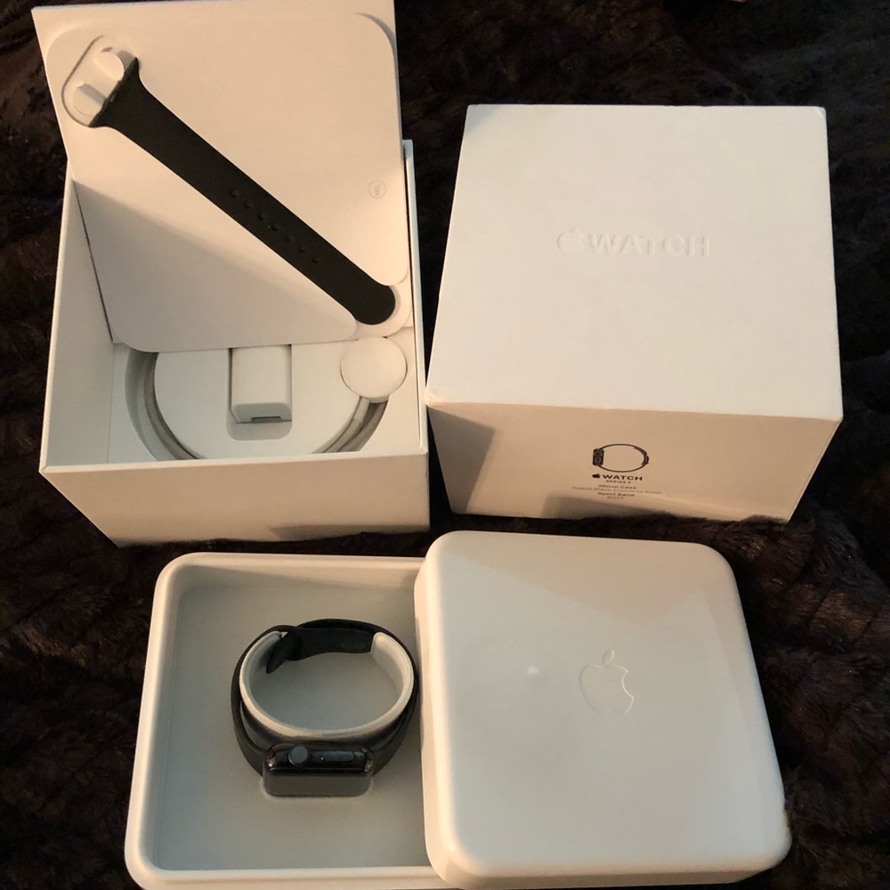 Apple Watch Series 2 38mm Black Stainless Steel